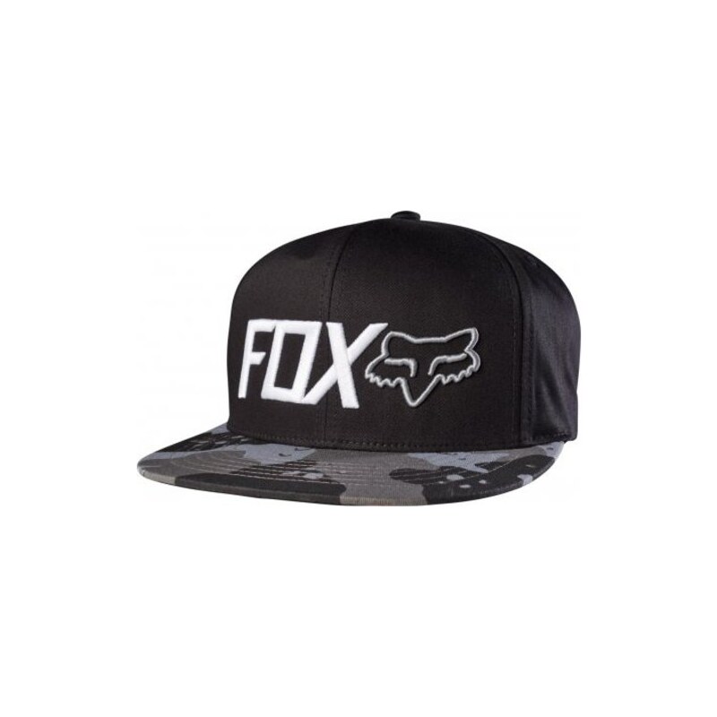 Kšiltovka Fox Hazzard snapback hat graphite ONE SIZE