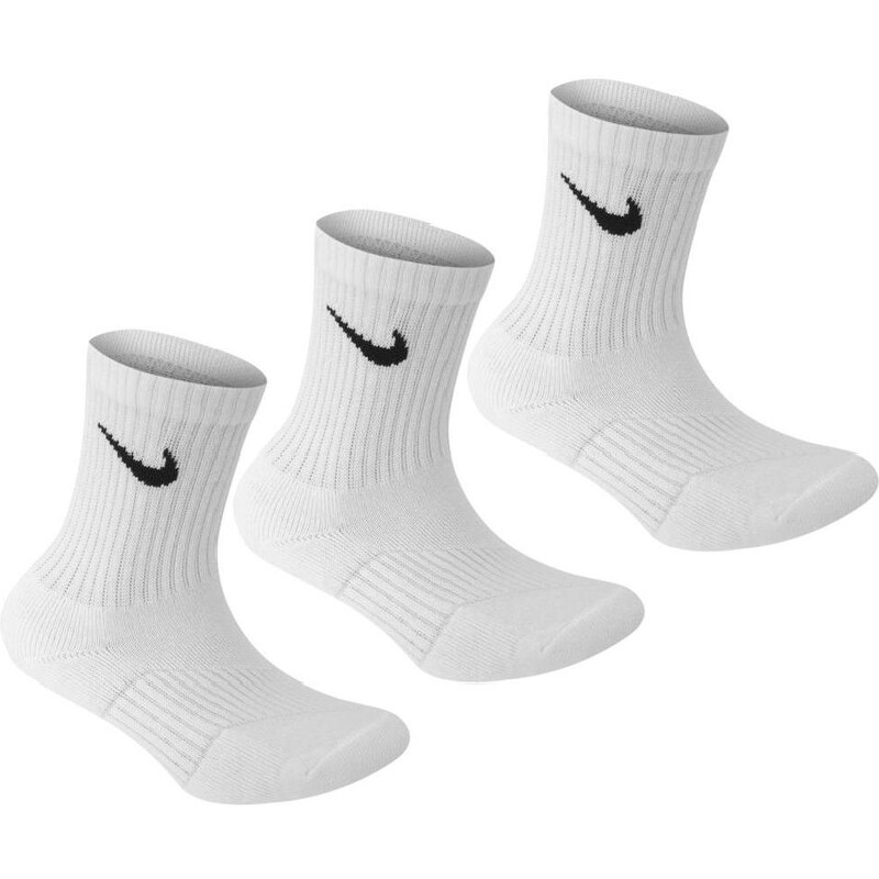 Ponožky Nike 3 Pack Performance dět. bílá