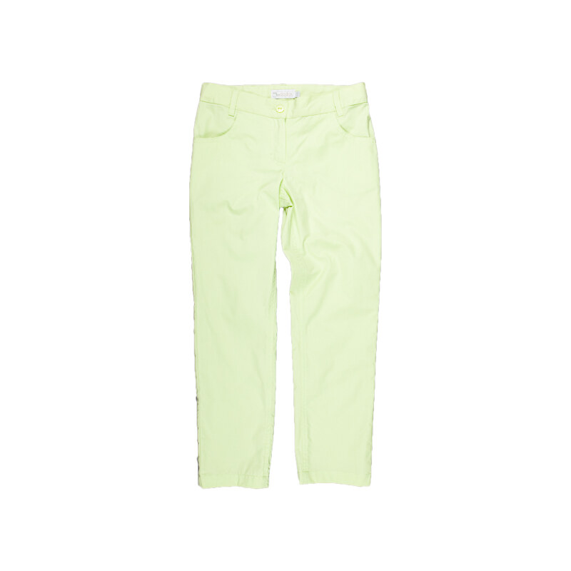 MMDadak Dívčí kalhoty Princess - světle zelené