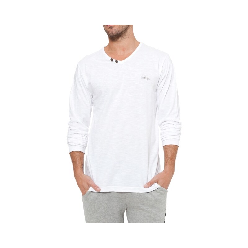 Lee Cooper Pánské tričko LCH23-WHITE