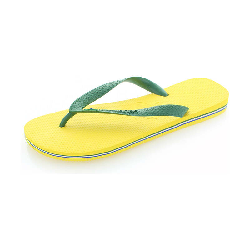 Pánské žluté pantofle Havaianas Brasil