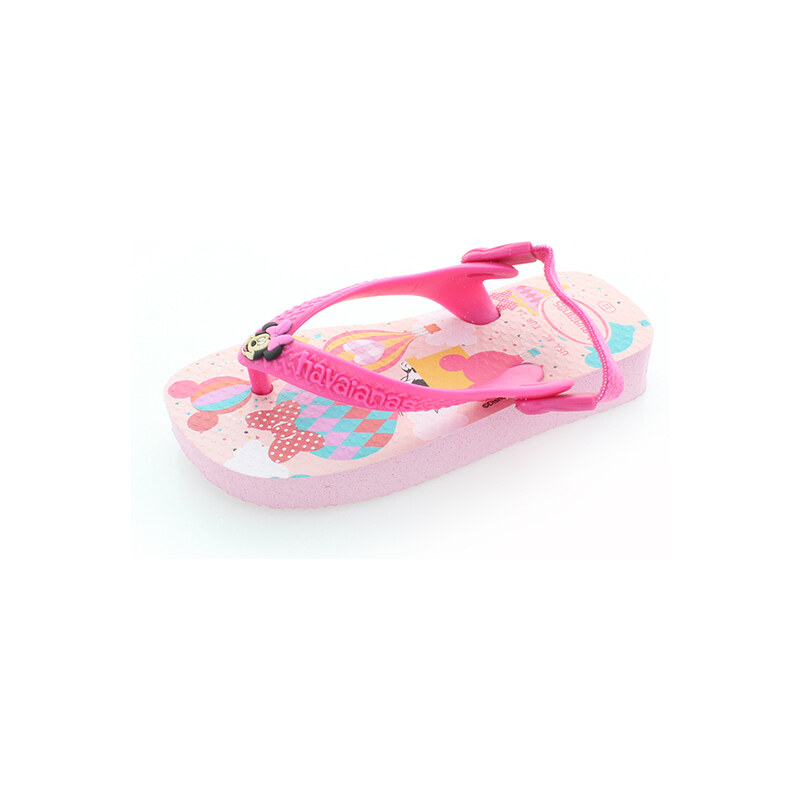 Dětské růžové sandály Havaianas Baby Minnie