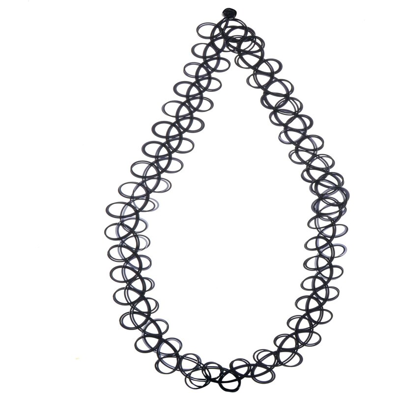 USC Basic Choker Necklace, black