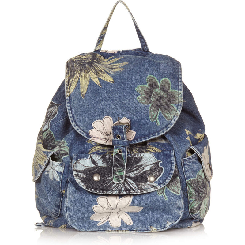 Topshop Floral Mom Backpack