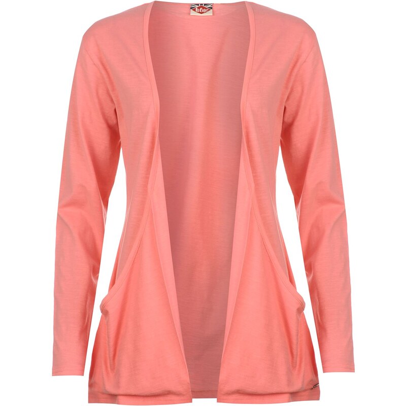 Lee Cooper Cooper Lightweight Cardigan dámské Bright Coral