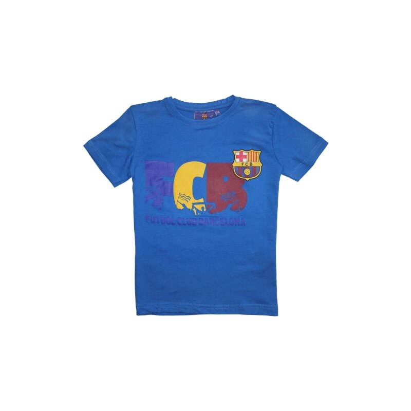 Dětské tričko BARCELONA FC FCB blue