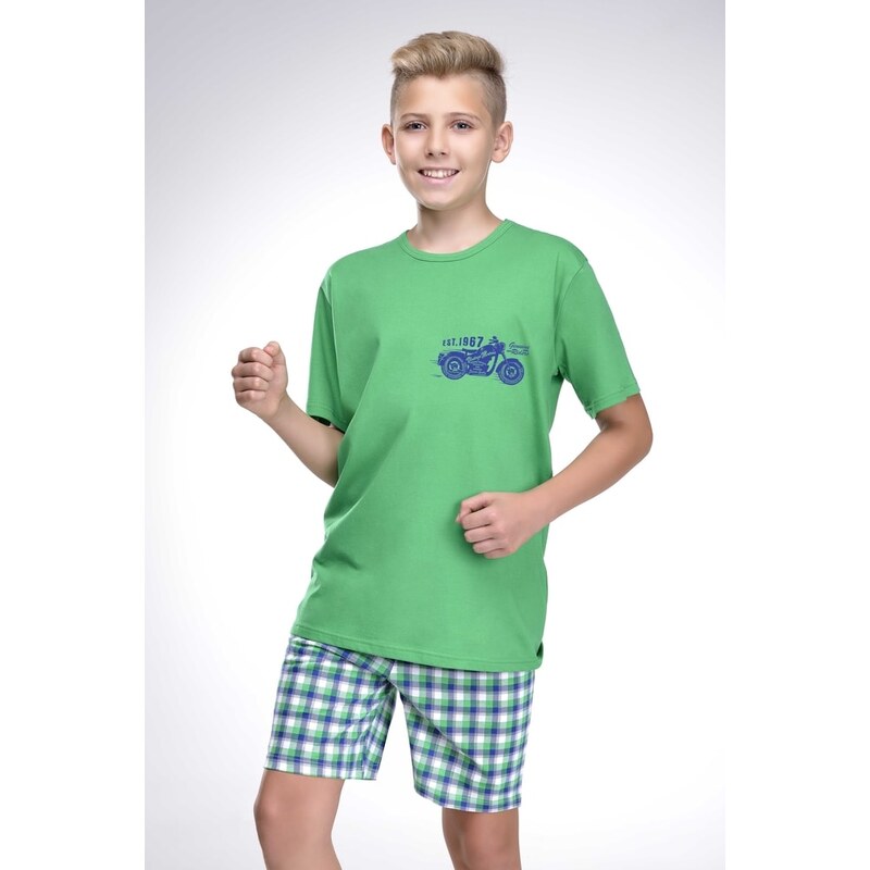Taro Chlapecké pyžamo František zelené