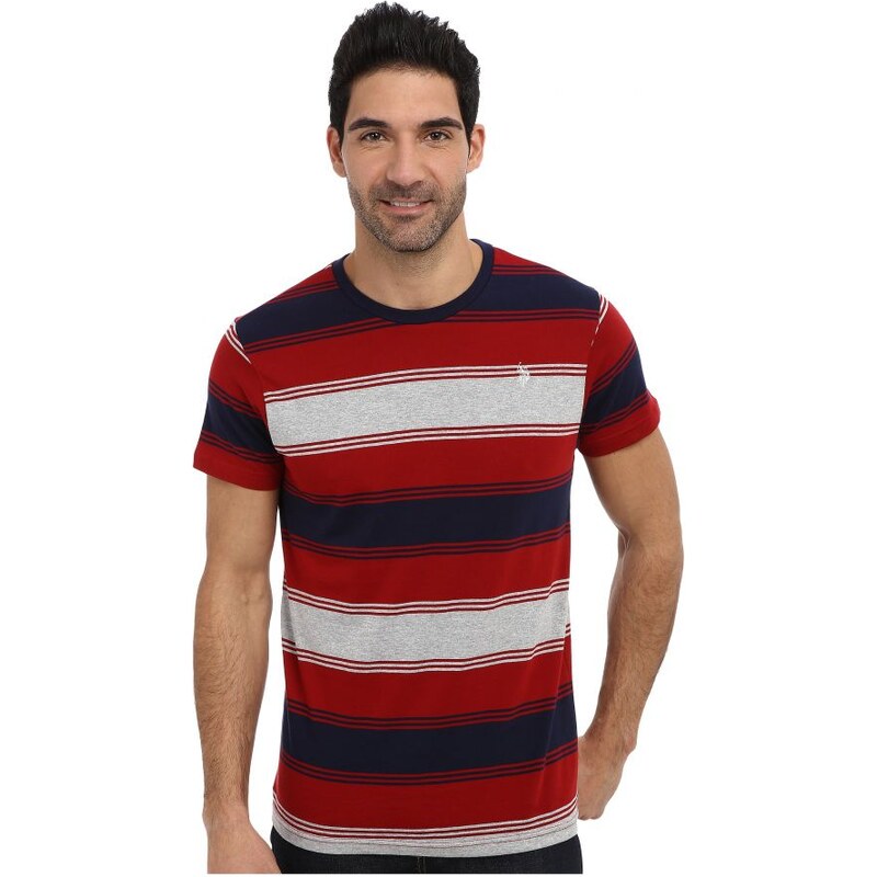 U.S. Polo Assn. U.S. Polo Assn pánské tričko s krátkým rukávem Tri Color Stripe