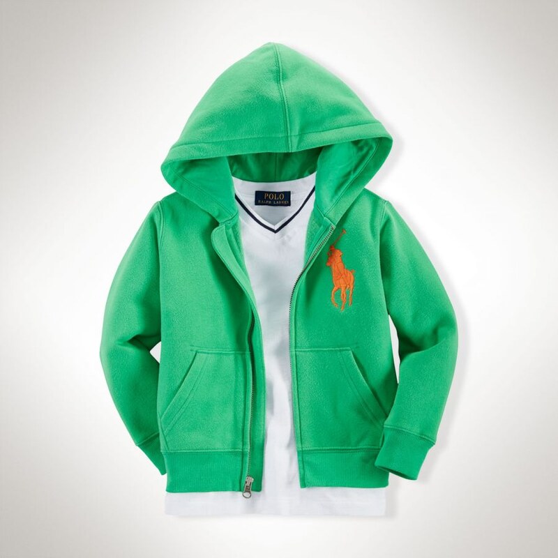 Ralph Lauren chlapecká mikina Fleece Full