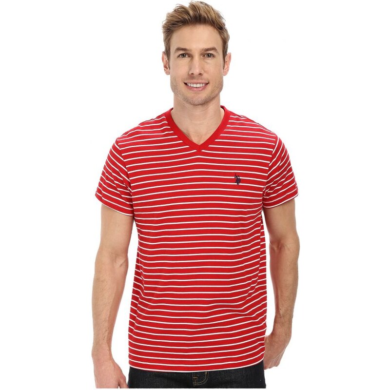 U.S. Polo Assn. U.S. Polo Assn pánské tričko s krátkým rukávem Thin Stripe