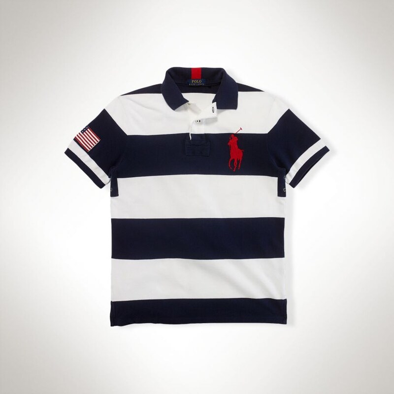 Ralph Lauren pánské polo tričko Striped