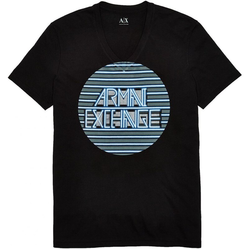 Armani Exchange pánské tričko Venitian Eclipse Graphic