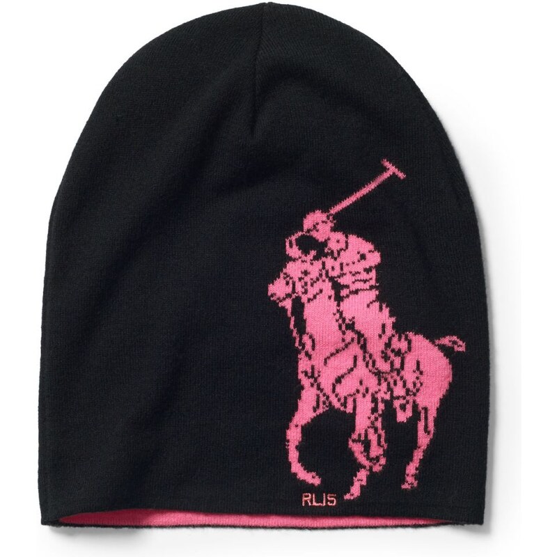 Ralph Lauren zimní čepice Pink Pony