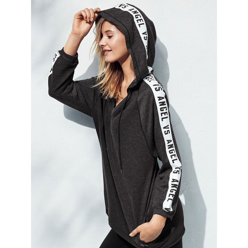 Victoria's Secret dámská mikina V-neck Hooded