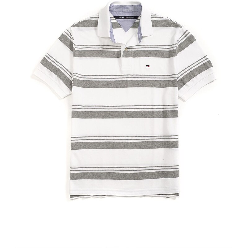 Tommy Hilfiger pánské polo tričko REGULAR FIT MULTI STRIPE