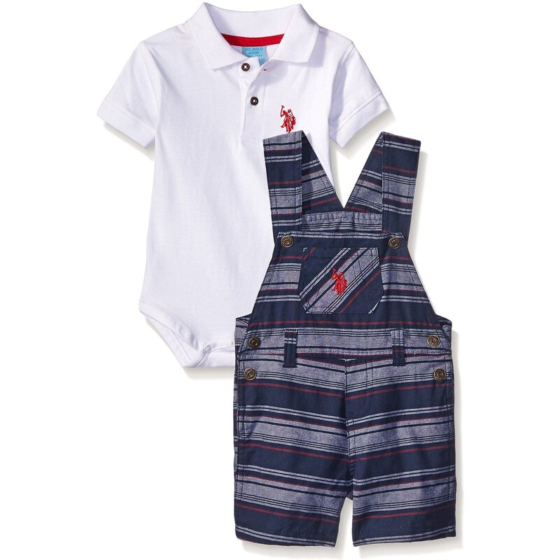 U.S. Polo Assn. oblečení pro miminko Denim Bib