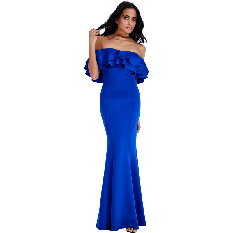 Goddess Modré šaty Camille
