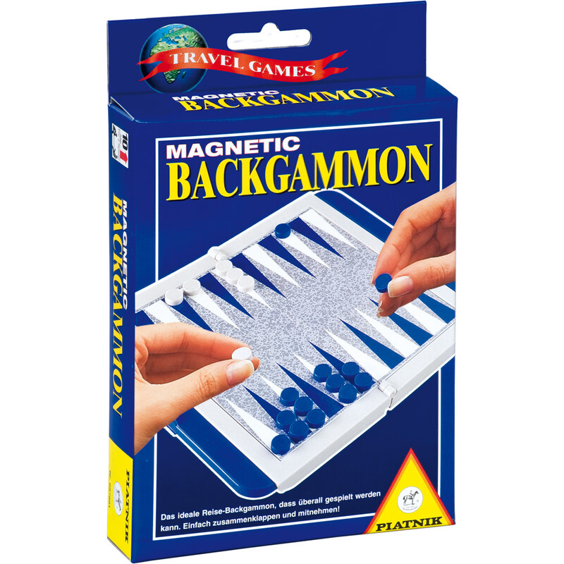 Piatnik Backgammon - cestovní magnetická hra