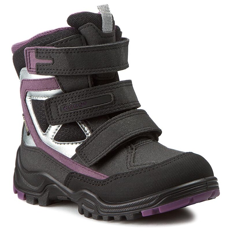 Sněhule ECCO - Xpedition Kids GORE-TEX 70464259461 Black/Black/Grape