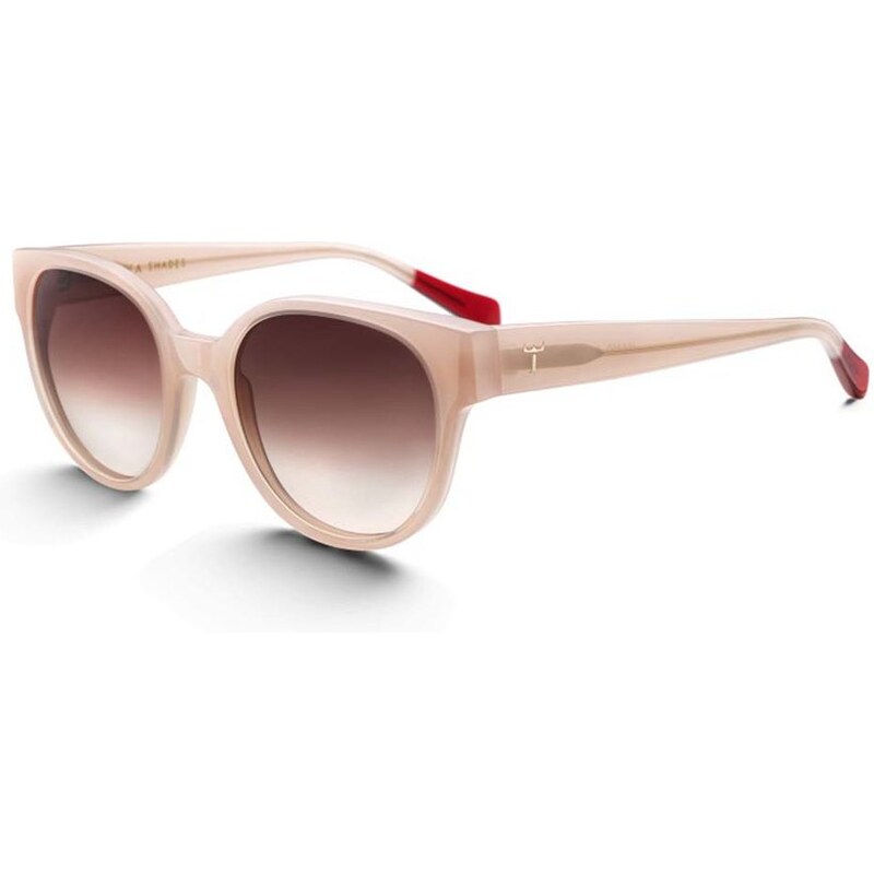 Světle růžové dámské acetátové sluneční brýle TRIWA Thelma