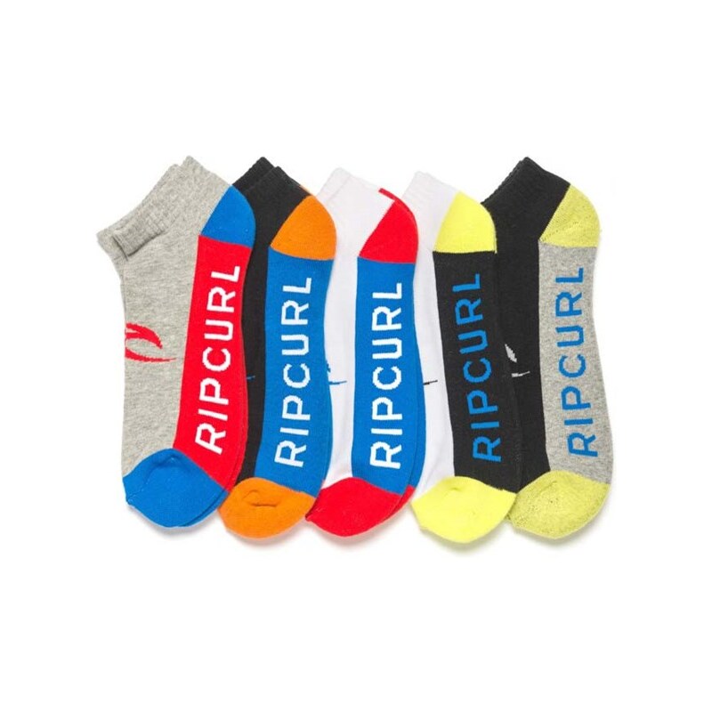 ponožky RIP CURL - Rip Mix Ankle Sock-5Pack Multico 3282 (3282)