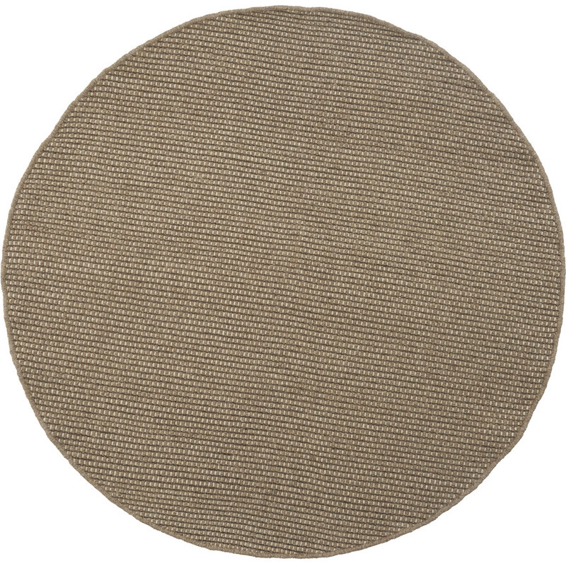 Unknown Vlněný koberec Asko, 150 cm, šedý