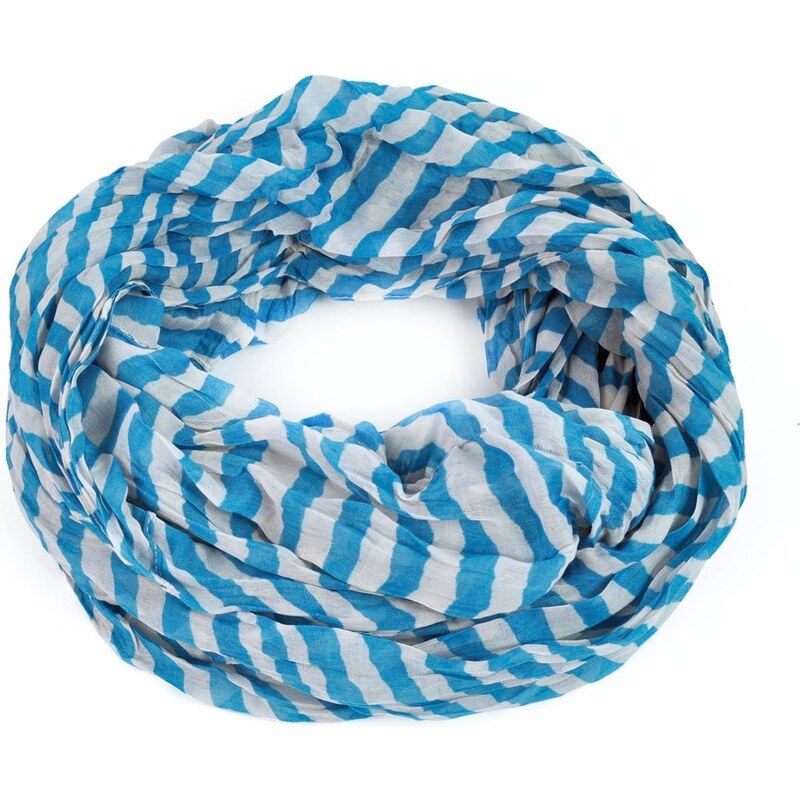 Art of Polo Modro bílý proužkovaný šátek