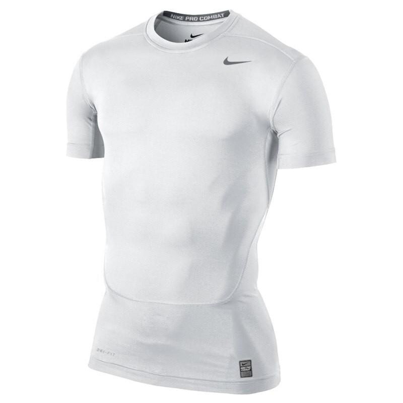 NIKE2 Termo triko Nike Core Compression 2.0 s krátkým rukávem XL BÍLÁ