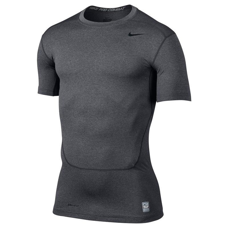 NIKE2 Termo triko Nike Core Compression 2.0 s krátkým rukávem XXL ŠEDÁ