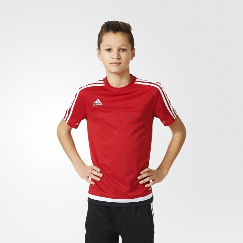 Dětské triko adidas Tiro15 Training 128 ČERVENÁ