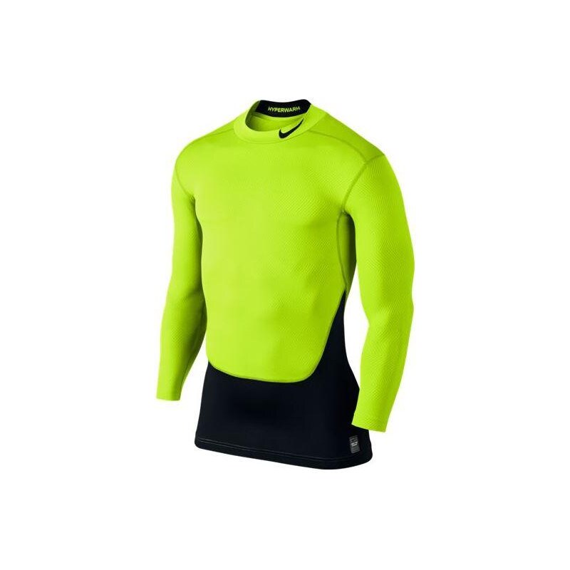 NIKE2 Termo triko Nike Pro Warm Lite Compression (stojáček u krku) dl.r. XL ŽLUTÁ - ČERNÁ
