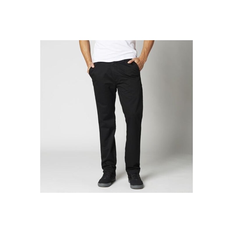 Kalhoty Fox Throttle Chino Pant Black