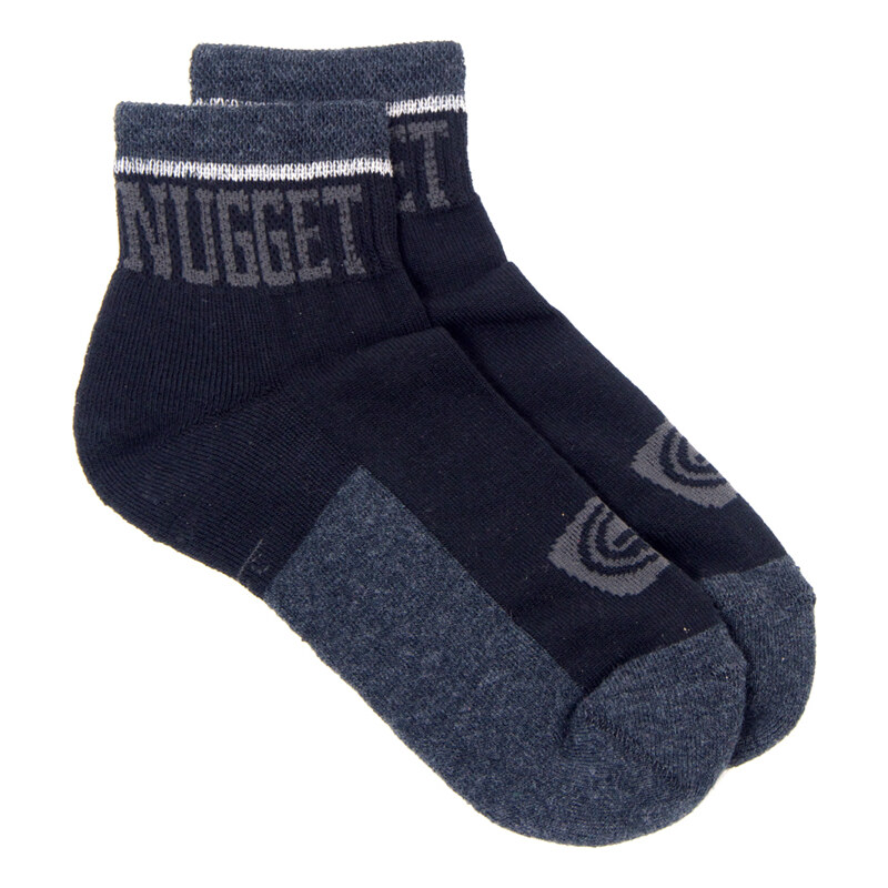Ponožky Nugget Logo Middle - 3 Pack B - Black