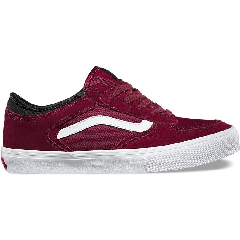 Skate Boty Vans M Rowley Pro Wine/Black/Whit Uni