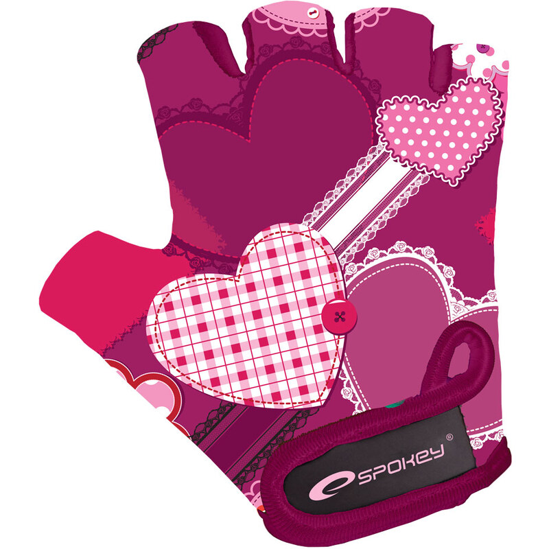 Spokey Dětské cyklistické rukavice Heart Glove XS
