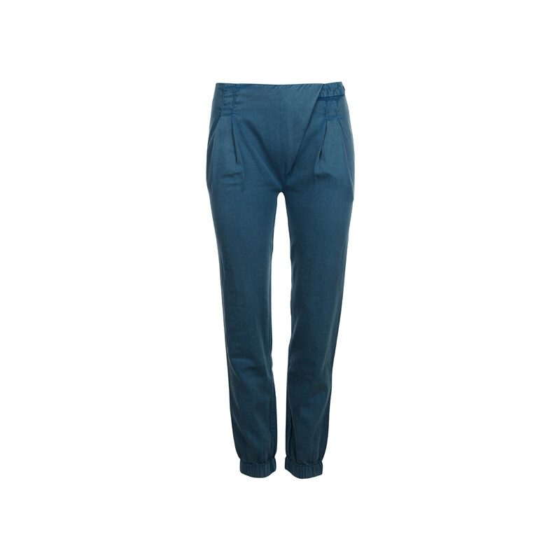 Usha Dámské kalhoty 14424477_nebel blau grün
