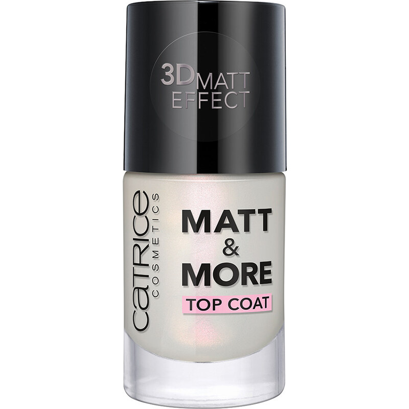 Catrice Matt & More Top Coat Vrchní lak na nehty 10 ml