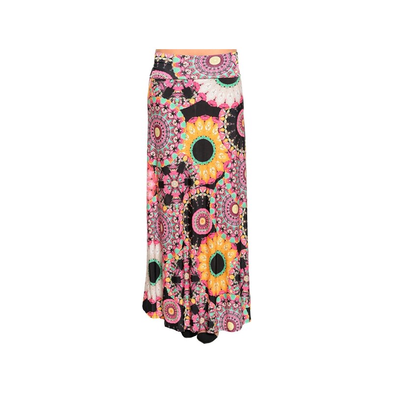 SHIRA Dámská dlouhá sukně DS184853M Barva: Vícebarevná,