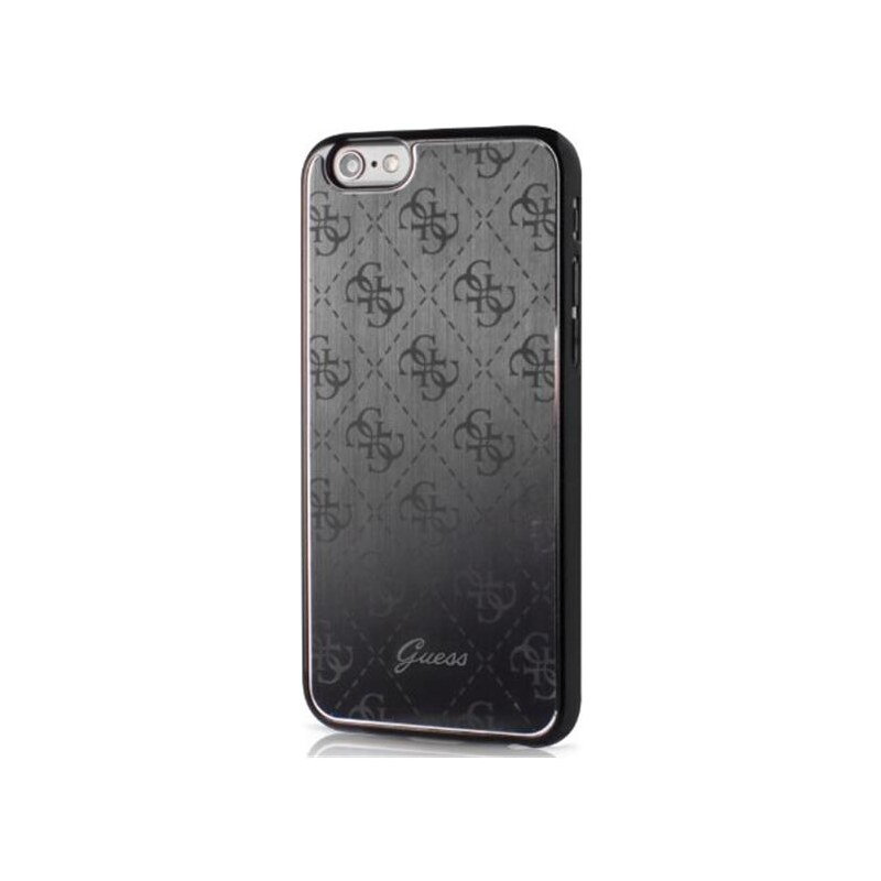 Pouzdro / kryt pro Apple iPhone 6 / 6S - Guess, 4G Aluminum Black