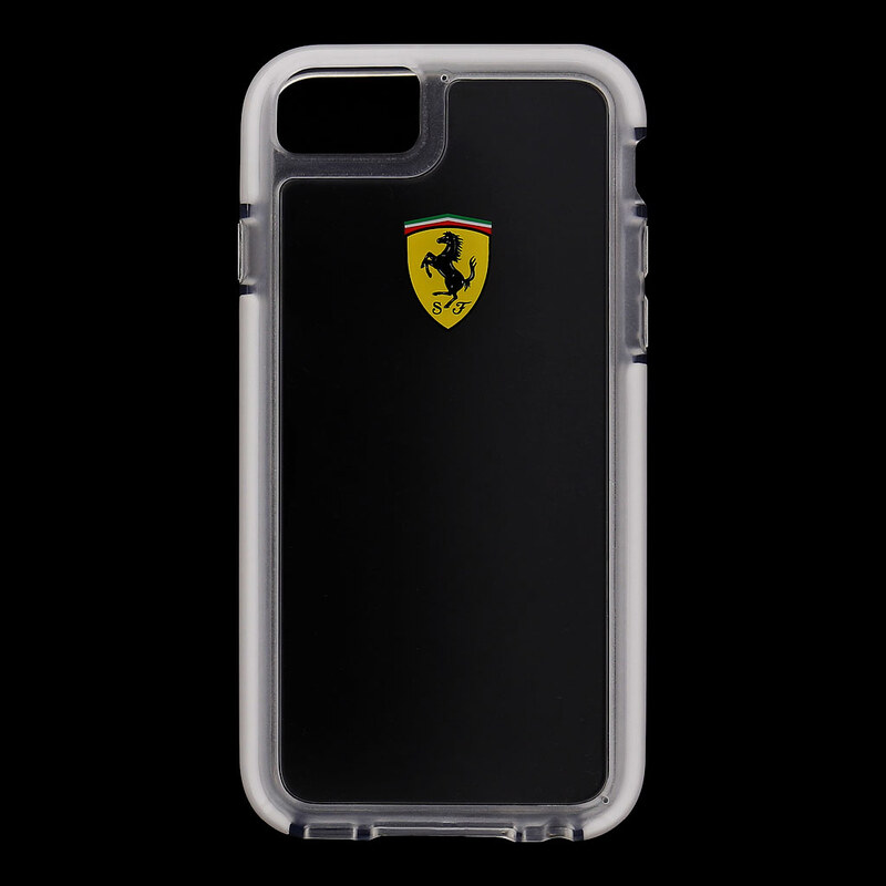 Pouzdro / kryt pro Apple iPhone 6 / 6S - Ferrari, Shockproof White - VÝPRODEJ