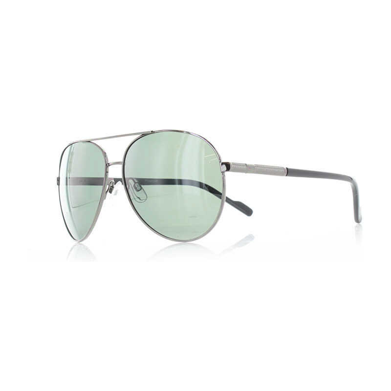 City vision Stříbrno-zelené sluneční brýle Polaro
