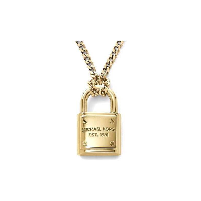 Dlouhý zlatý náhrdelník Michael Kors MKJ3489