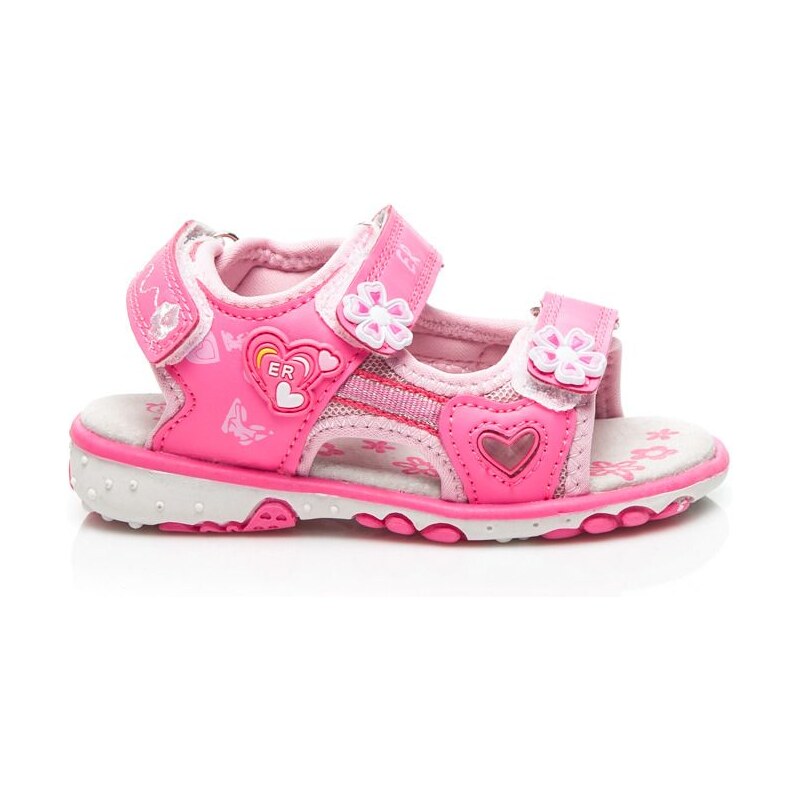 ERINO Krásné růžové sandálky pro dívky