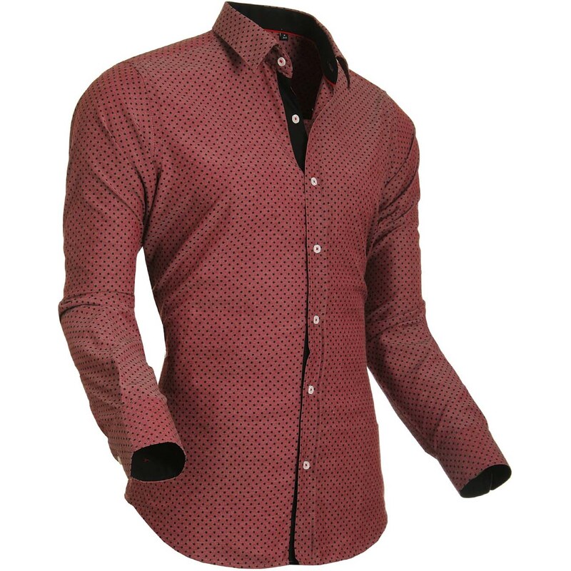 Style Over Pánská košile SO-5012-02_red