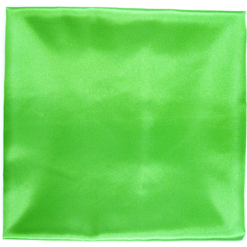 Avantgard Světle zelený jemně lesklý dámský šátek _
