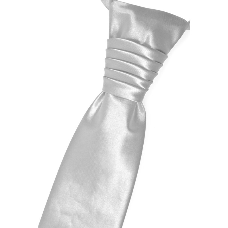 Svatební kravata Avantgard PREMIUM Stříbrná 577 9021