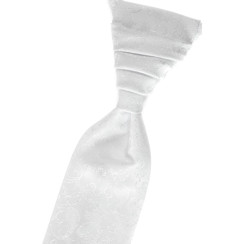 Svatební kravata Avantgard PREMIUM Bílá 577 16