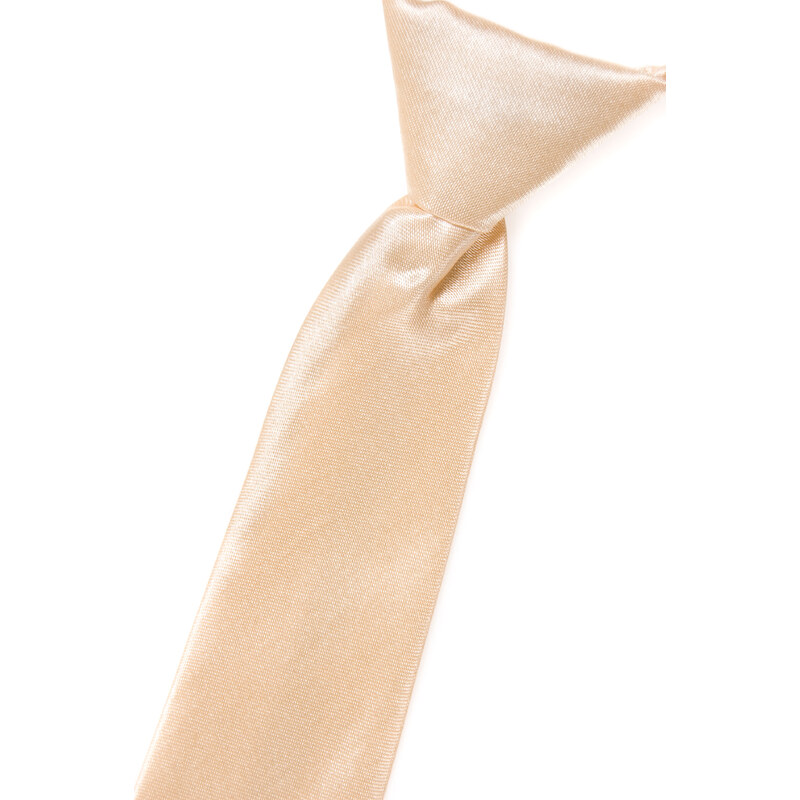 Avantgard Ivory chlapecká jemně lesklá kravata