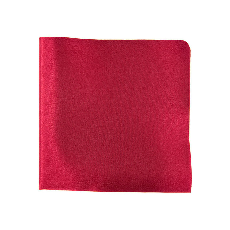 Avantgard Červený jednobarevný kapesníček