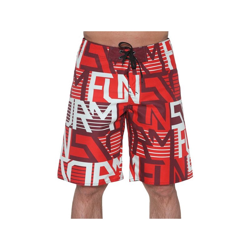 Pánské koupací šortky Funstorm Lifor red XL